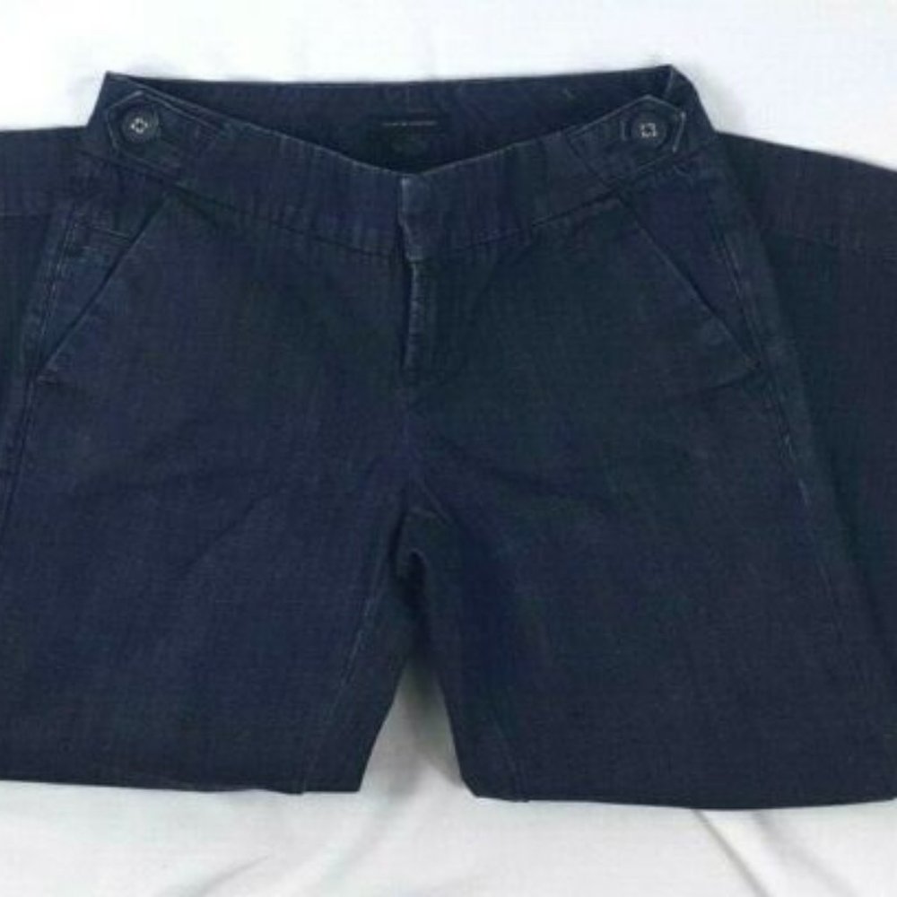 Tommy Hilfiger Womens Size 26 Dark Wash Denim Capri Jeans